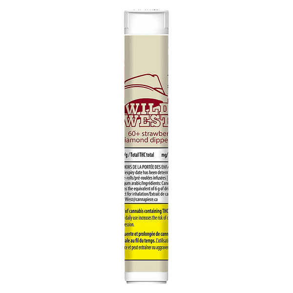 Wild West - 60+ Strawberry Stampede Diamonds Dipped Blunts