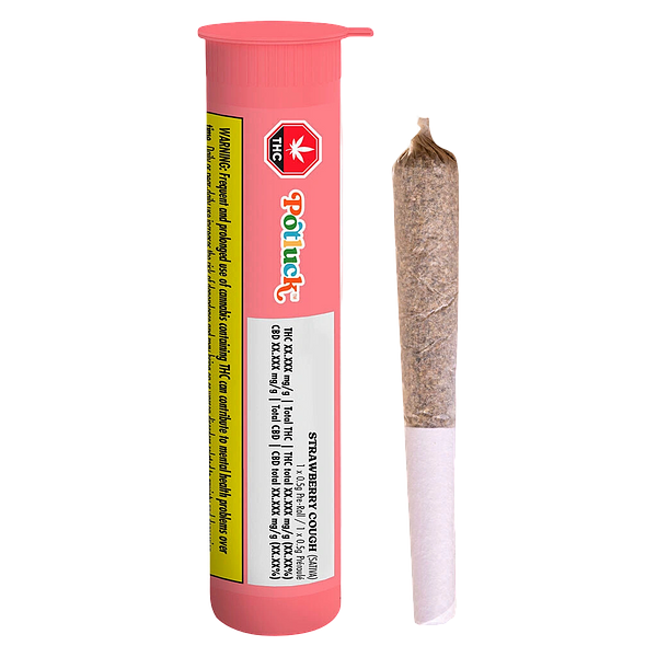 Potluck - Strawberry Cough Pre Roll