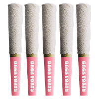 Back Forty - Frosted Icicles Infused Pre Roll - Strawberry Pink
