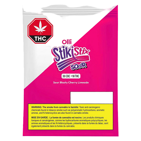 Olli StikiStix - Stikistix 3:1 Sour Blasty Cherry Limeade CBC/THC