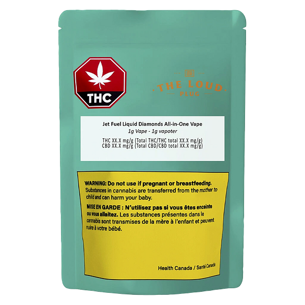 The Loud Plug - Jet Fuel Liquid Diamonds All In One Vape