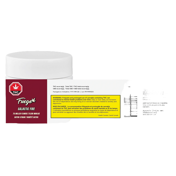 Fuego - Galactic Fire Milled Flower