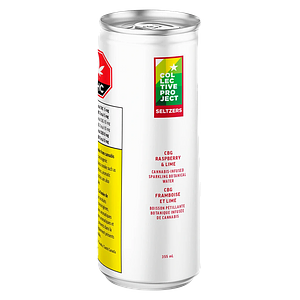 Collective Project - Raspberry & Lime CBG Sparkling Botanical Water