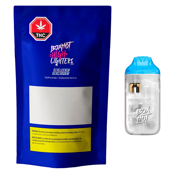 BOXHOT Highlighters - Blue Daze All-in-One Vape