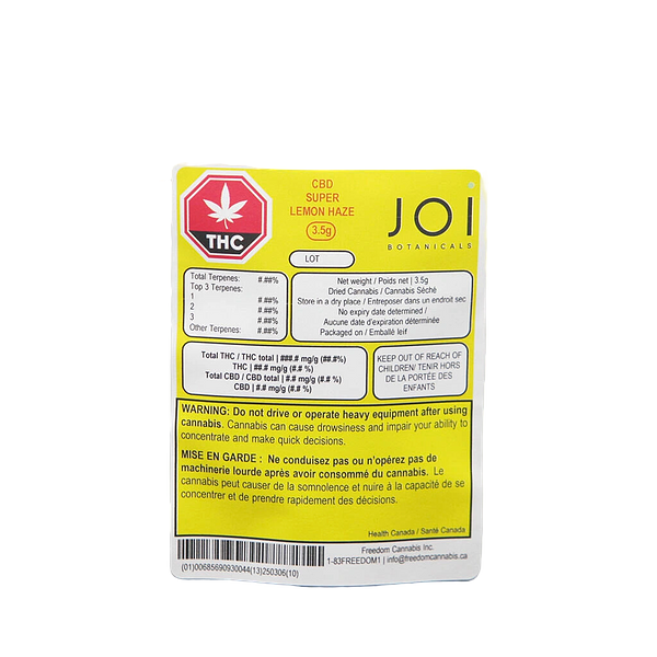 Joi Botanicals - Cbd Super Lemon Haze