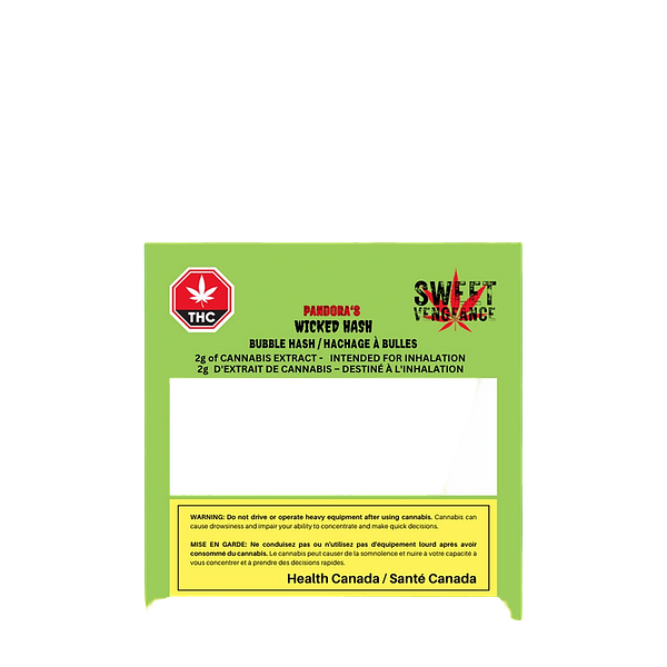 Sweet Vengeance - Pandora's Wicked Hash