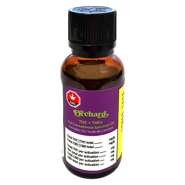 Orchard - THC+THCv Full Cannabinoid Spectrum Oil