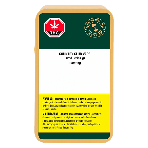 Woody Nelson - Country Club Vape 510 Thread Cartridge