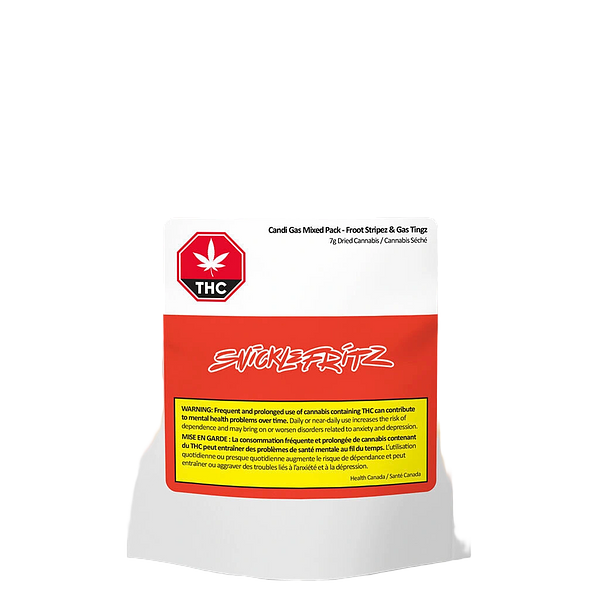 Snicklefritz - Candi Gas Mixed Pack - Froot Stripez & Gas Tingz