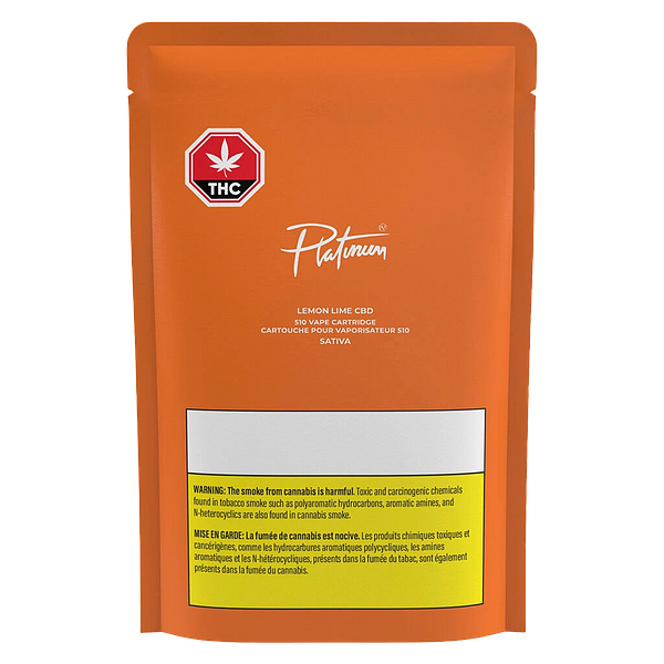 Platinum - Lemon Lime CBD 510 Thread Cartridge
