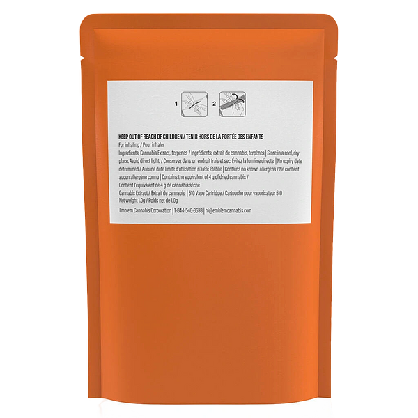 Platinum - Lemon Lime CBD 510 Thread Cartridge