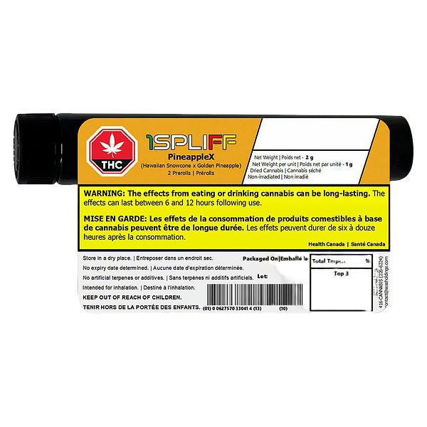 1Spliff - Pineapplex Pre-roll