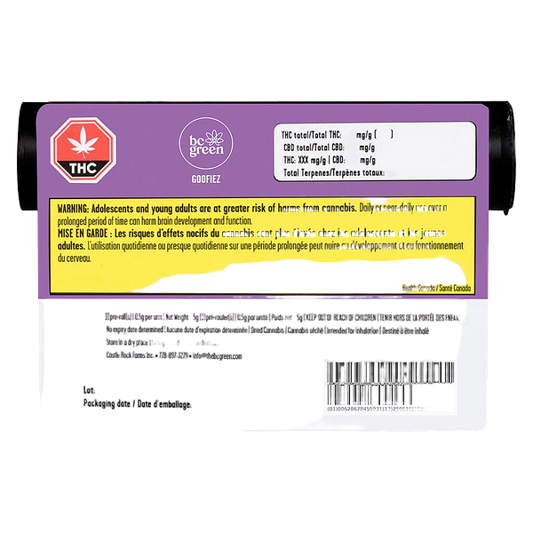 BC Green - Goofiez Pre Roll