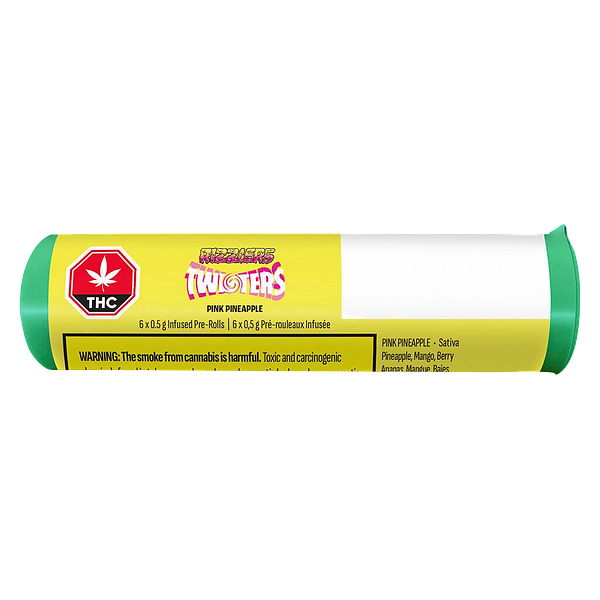 RIZZLERS - Twisters - Pink Pineapple Infused Pre Roll