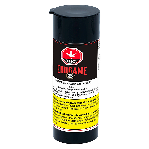 Endgame - The Pink Live Resin Disposable Vape Pen