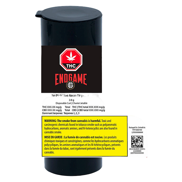 Endgame - The Pink Live Resin Disposable Vape Pen