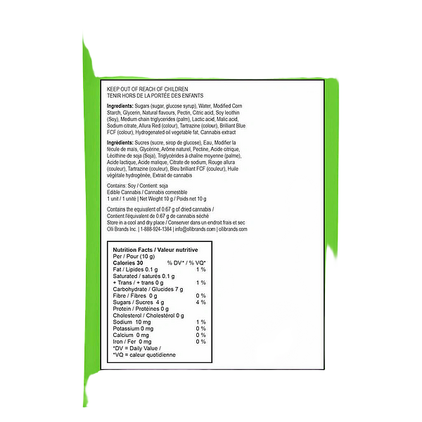 Olli StikiStix - Sour Sunny Watermelon Lemonade THCV:CBC:THC