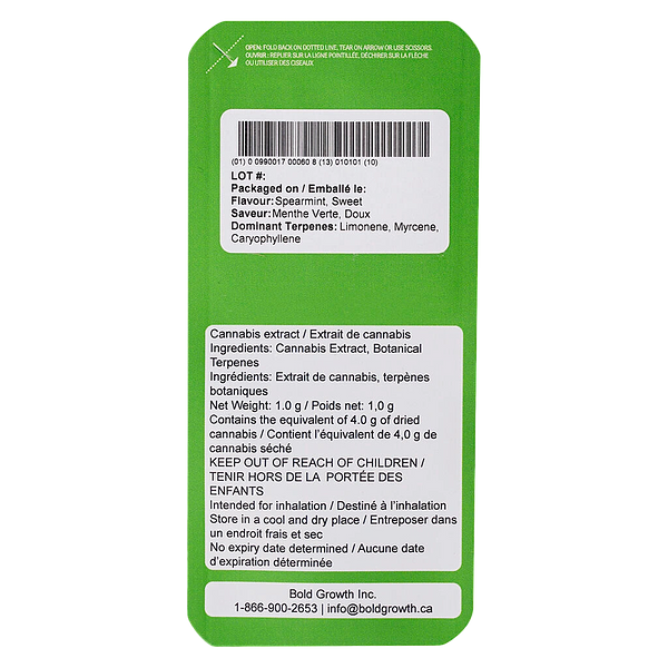 BOLD GLAZED - Mint Condition Liquid Diamond AIO Disposable