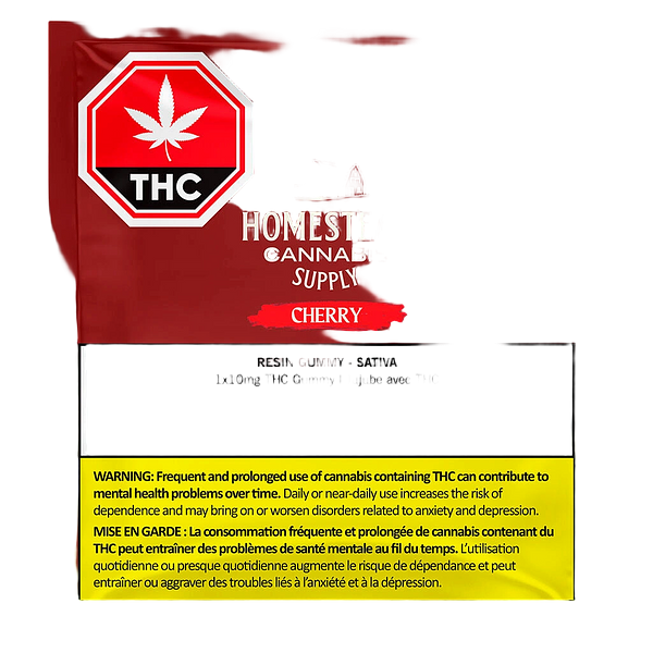 Homestead - Cherry Sativa Resin Chews