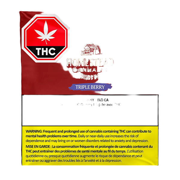 Homestead - Triple Berry Indica Resin Chews
