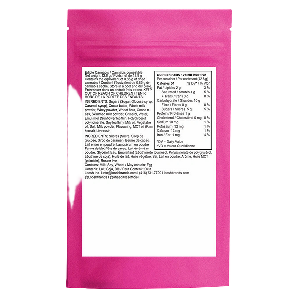 A-HA! - Caramel Chocolate Live Rosin Waffle Cones