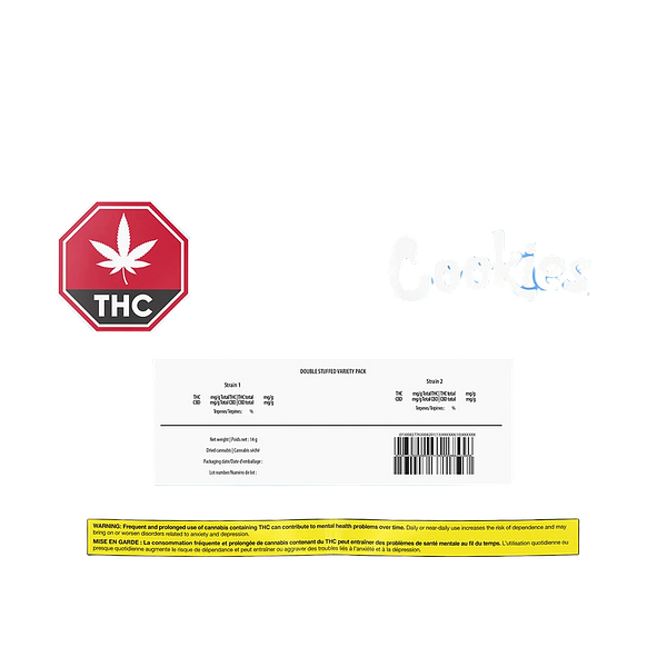 Cookies - Double Stuffed Variety Pack