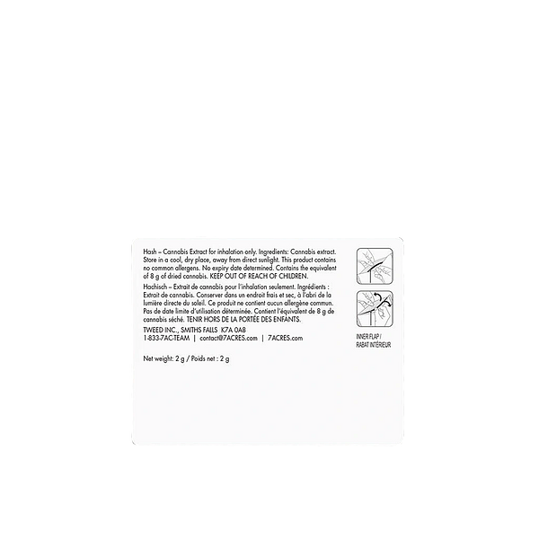 7ACRES - Jack Haze Live Resin Hash