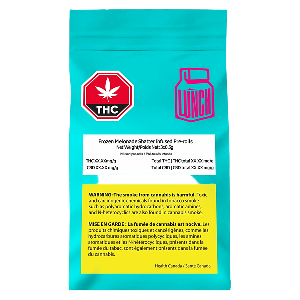 Lunch - Frozen Melonade Shatter Infused Pre Roll