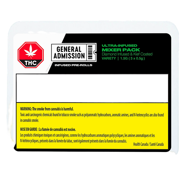 General Admission - Mixer Pack Diamond Infused Pre Roll