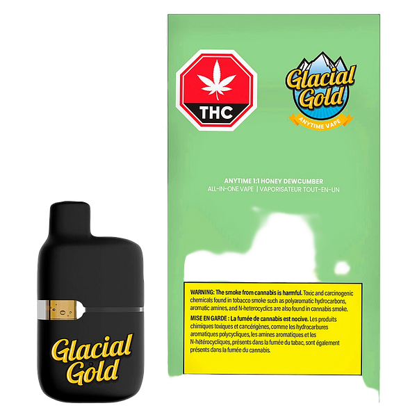 Glacial Gold - Anytime 1:1 Honey Dewcumber All In One Vape