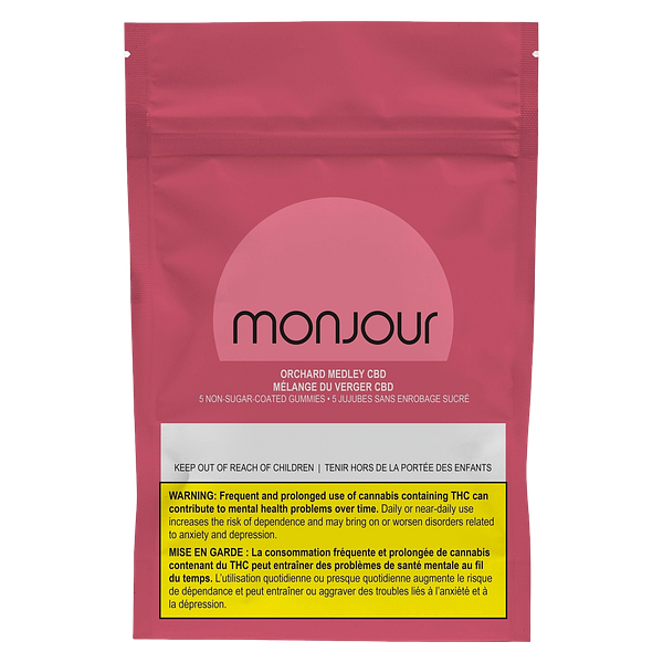 Monjour - Orchard Medley CBD 30mg Sugar Free Gummies