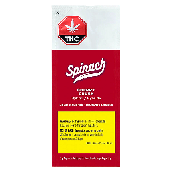 Spinach - Cherry Crush Vape 510 Thread Cartridge