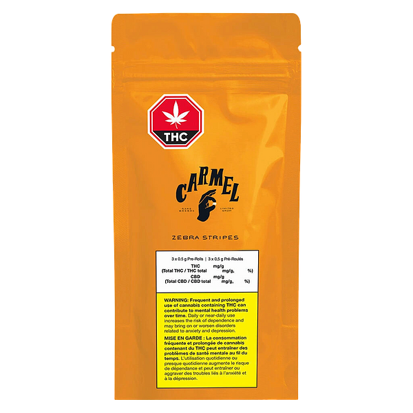 Carmel - Zebra Stripes Pre-Roll