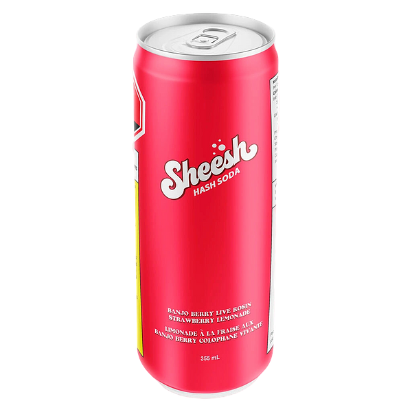 Sheesh Hash Sodas - Banjo Berry Live Rosin Strawberry Lemonade