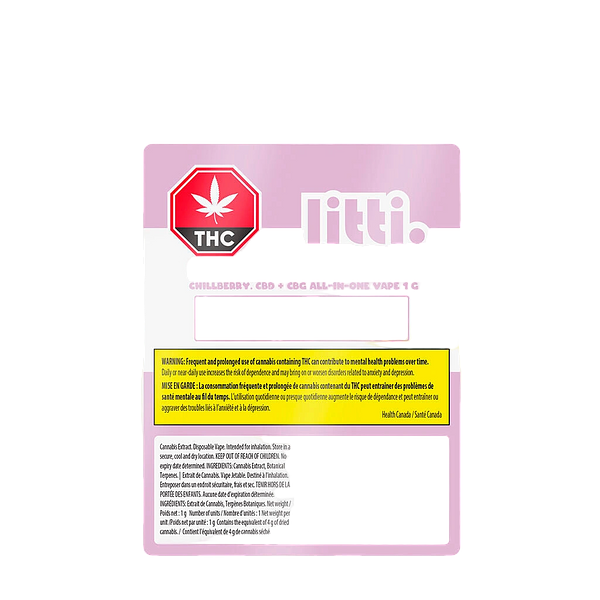 LITTI. - Chillberry CBD + CBG All-in-One