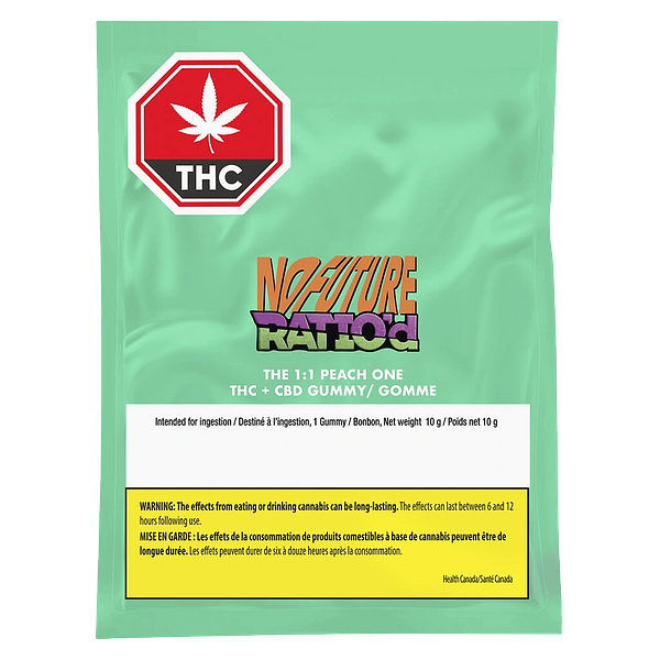 No Future - Ratio'd - the 1:1 Peach One Gummie