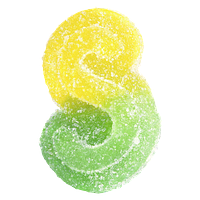 SOURZ by Spinach - Fully Blasted Mango Lime 1:1 CBC THC Gummies