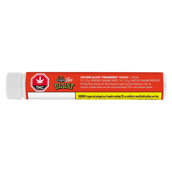 Claybourne - Flyers Resin Infused Blunt Strawberry Cough Blunt