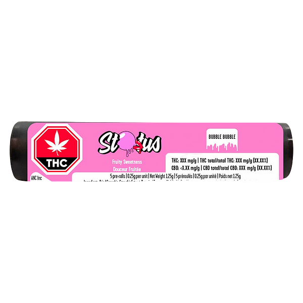 Status - Bubble Bubble Liquid Diamond Infused Kief Coated Pre-Roll