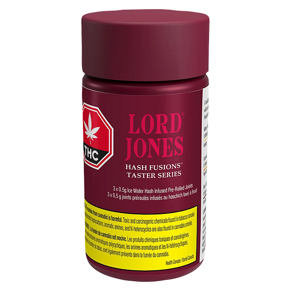 Lord Jones - Hash Fusions Taster Series Infused Pre-Roll