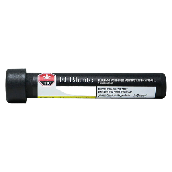 El Blunto - El Blunto Hash Infused Yacht Master Punch Pre Roll