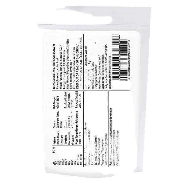 Sauce Rosin Labs - Signature Live Rosin Farmer's Pride Edition