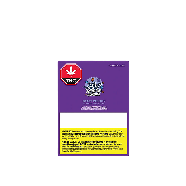 Keef Bottle Cap Gummies - Grape Passion
