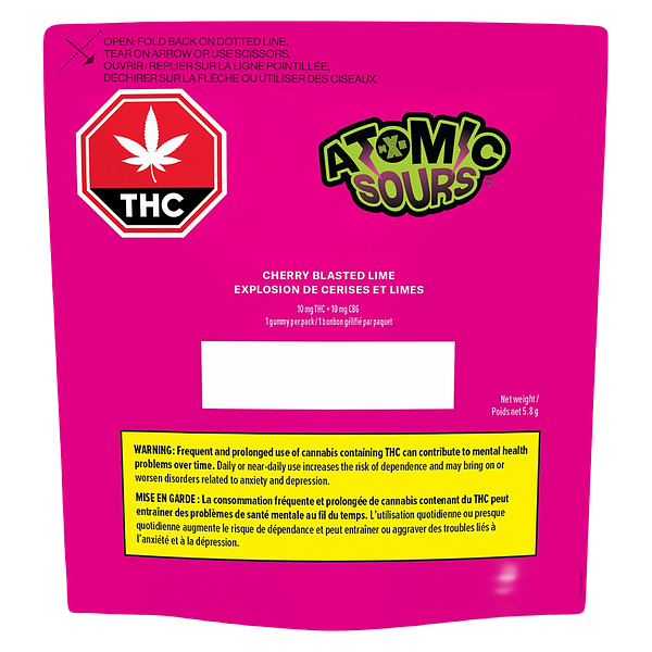XMG+ Atomic Sours - Cherry Blasted Lime
