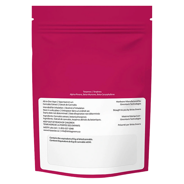 Trippy Sips - Moonberry CBN Gulps - Liquid Diamond Blend All-in-One Vape