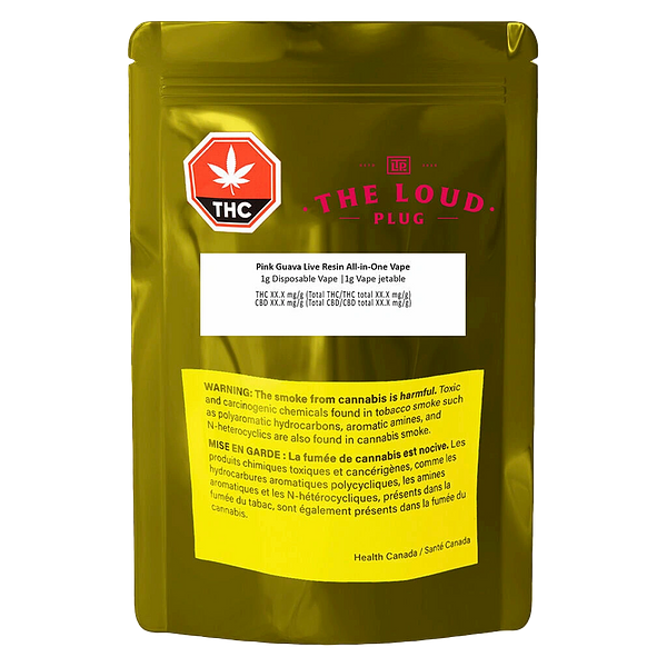 The Loud Plug - Pink Guava Live Resin All In One Vape