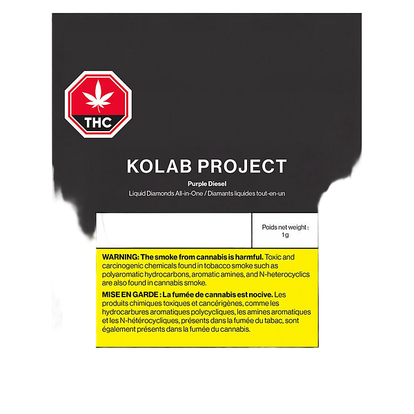 Kolab Project - Purple Diesel Diamonds AIO Vape