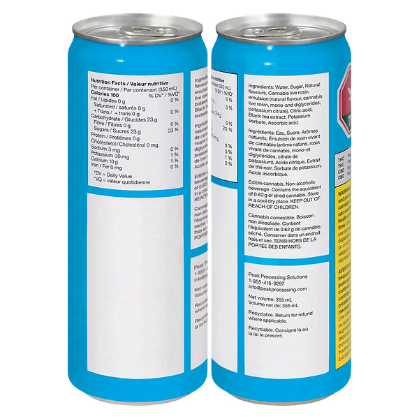 Cookies by Green Monké - Live Rosin Infused Iced Tea Cali Raspberry