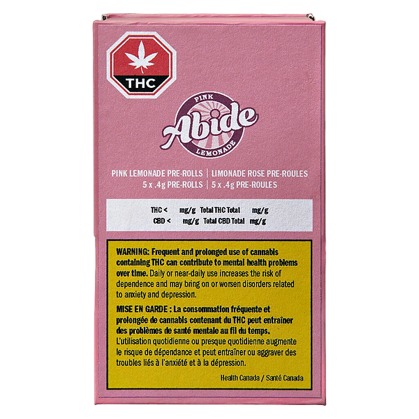 Abide - Pink Lemonade Pre Roll