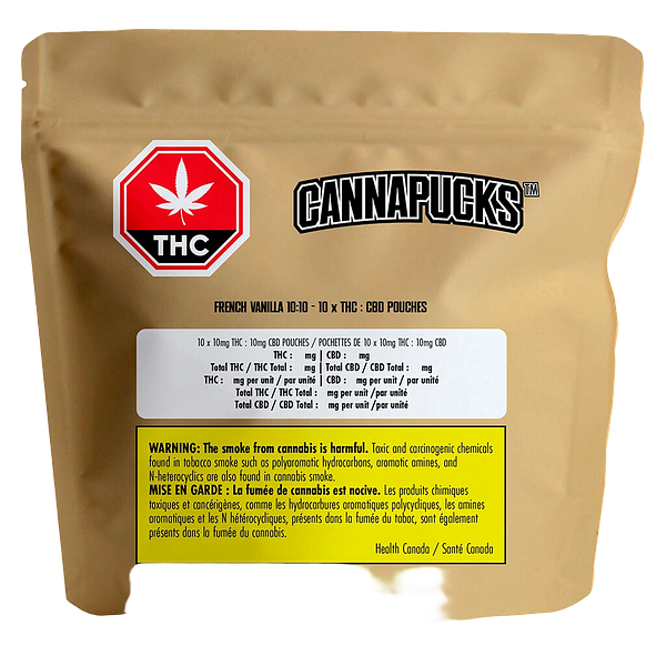 Cannapucks - French Vanilla 10:10